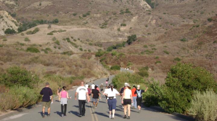 After work fitness hike