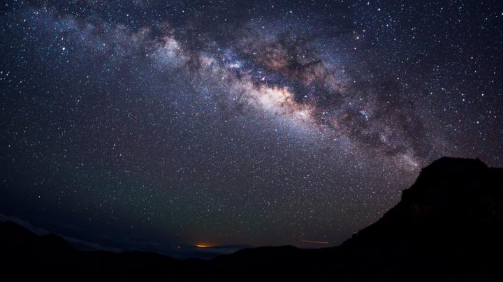 Sky filled of stars
