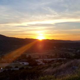 Limestone Canyon Sunset